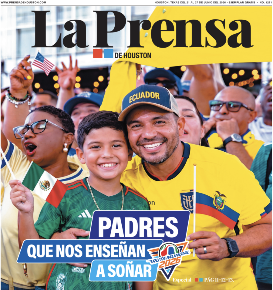 Edición impresa de La Prensa de Houston